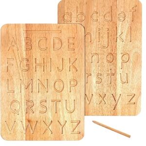 Montessori Wooden Alphabet Tracing Board